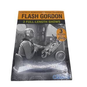 Flash Gordon 3 Full Length Show New Sealed DVD